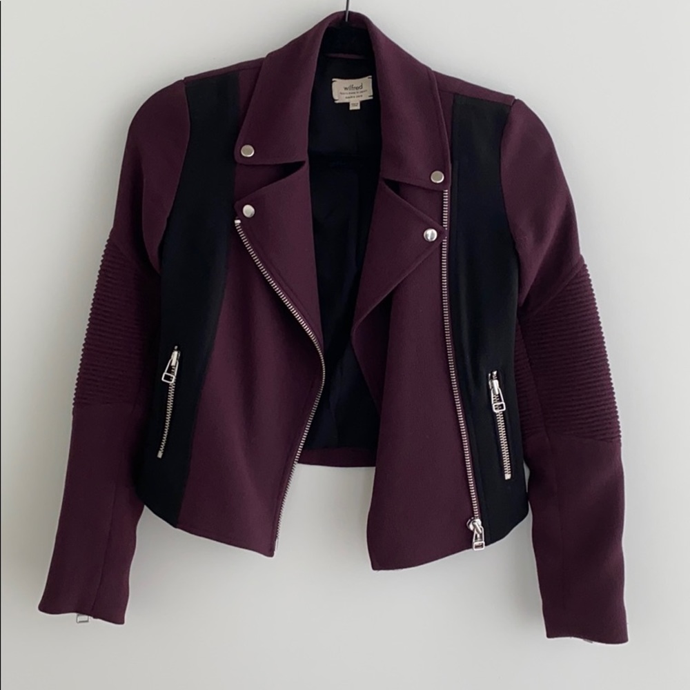 Aritzia Wilfred Motor Jacket, XXS